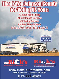 Readers Choice 2017 | Rick's Automotive Cleburne, LLC